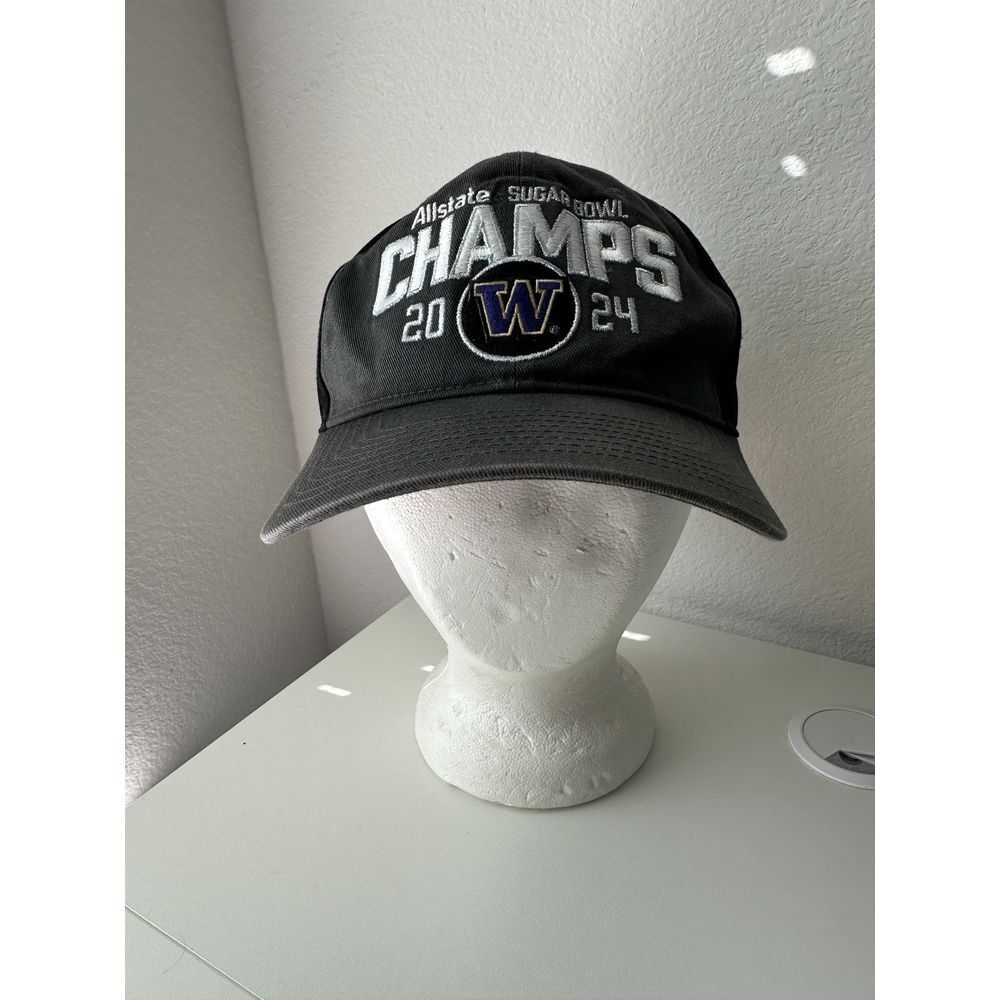 Washington Huskies 2024 Sugar Bowl‎ Champs Nike Hat Locker Room UW Football